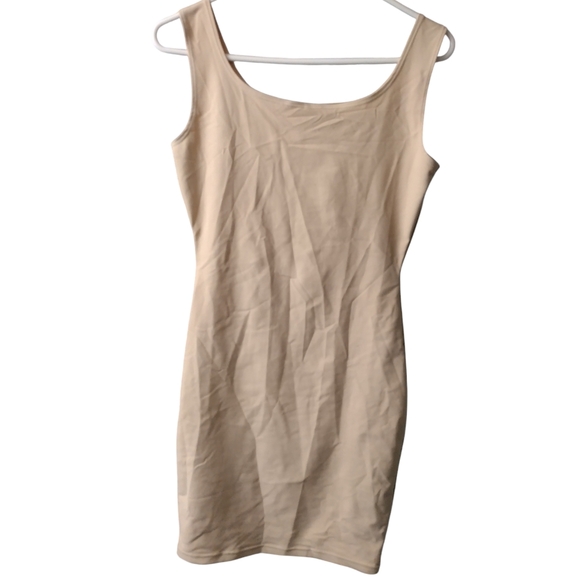 Maidenform Tan Expandex Body Shaping Support Size XL Full Size 34" Length - Picture 3 of 4